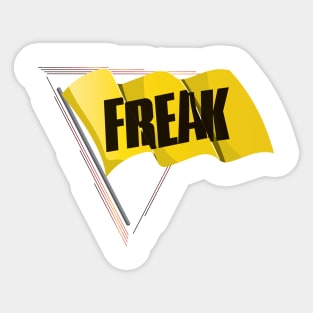 Freak Flag Sticker